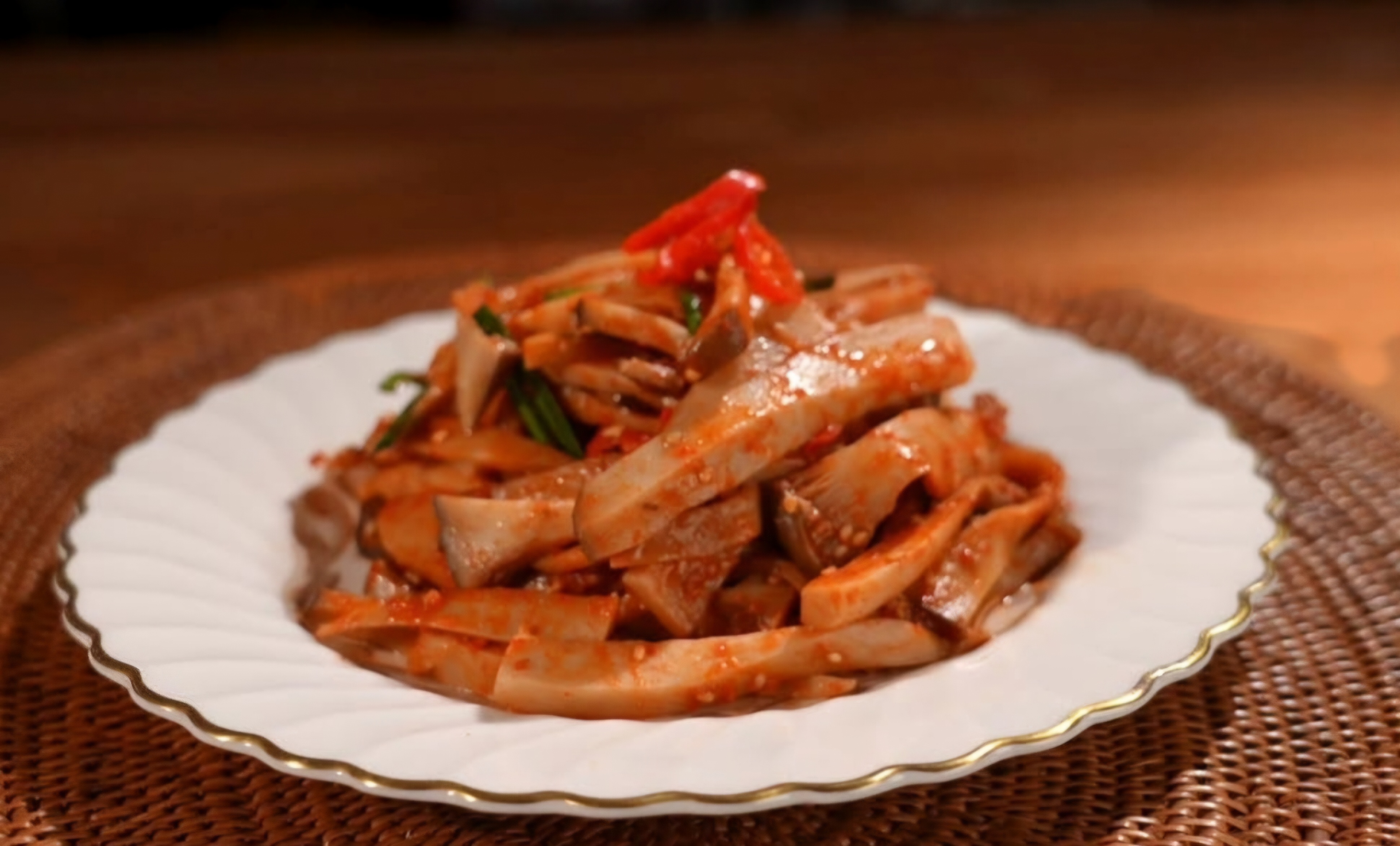 새송이버섯 무침