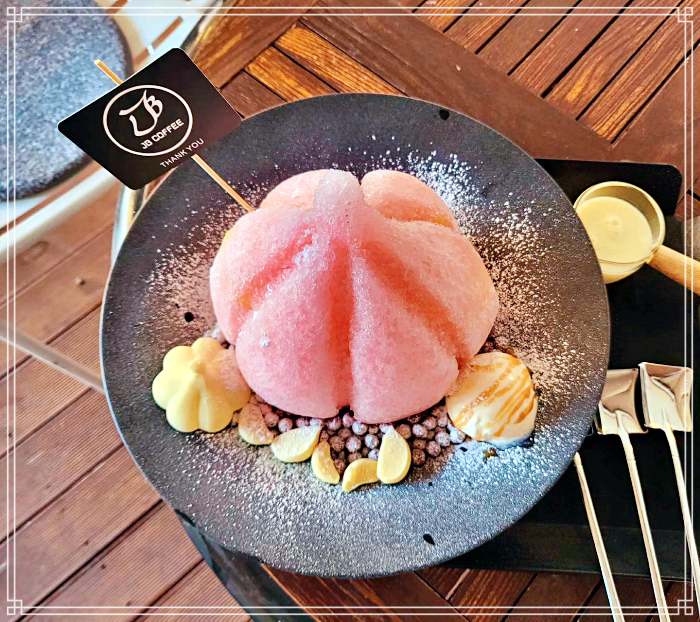 충북 단양 맛집 디저트 카페, 도담삼봉빙수