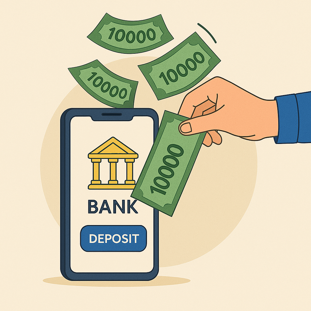 BANK 일러스트 이미지