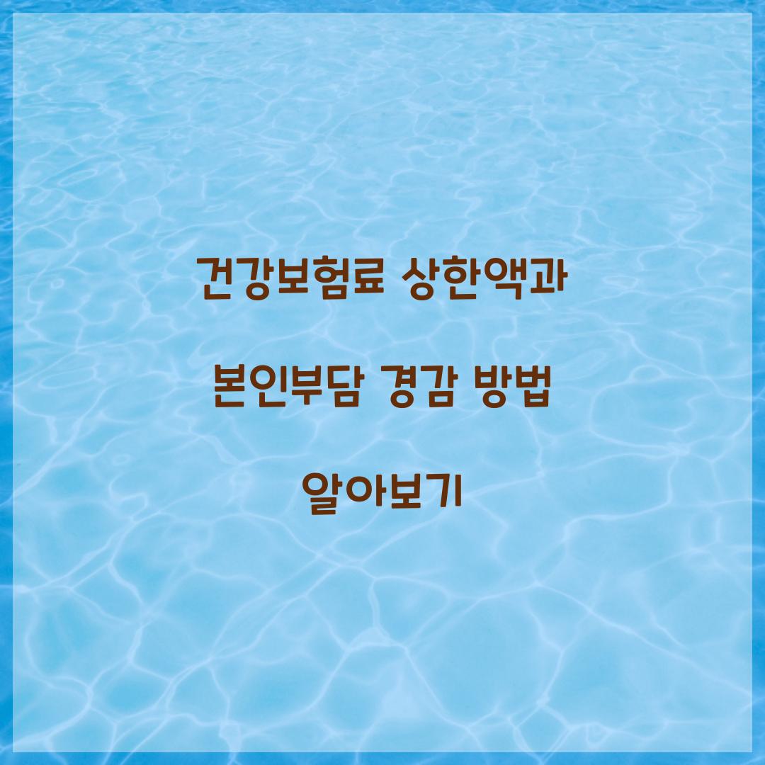 건강보험료 상한액