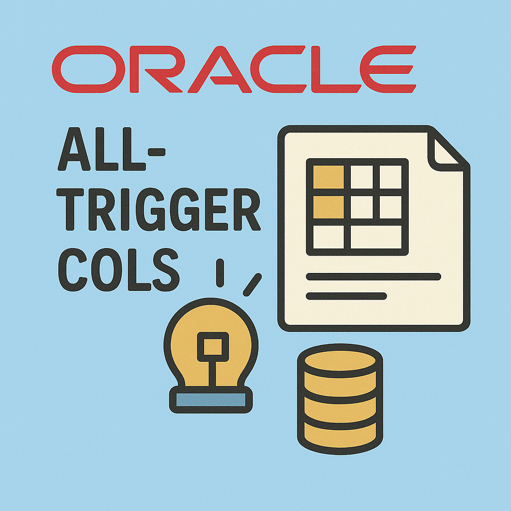 ALL_TRIGGER_COLS 뷰 심층 분석과 실무 활용 전략