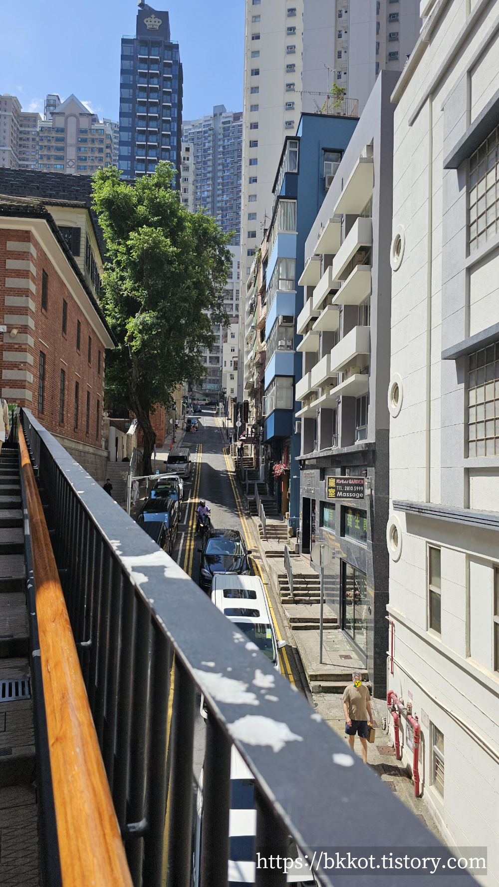 홍콩 미드레벨에스컬레이터