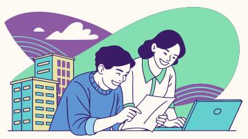 청년월지원금을 신청하고 행복해하는 모습