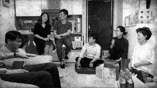 심방 예배 모습