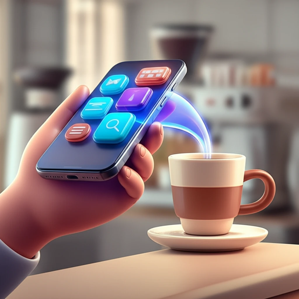 빽다방 어플 설치부터 간편 로그인까지..