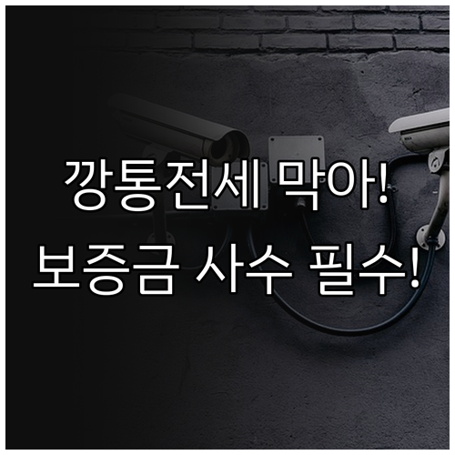 전세 대출 임차인을 위한 깡통전세 방..