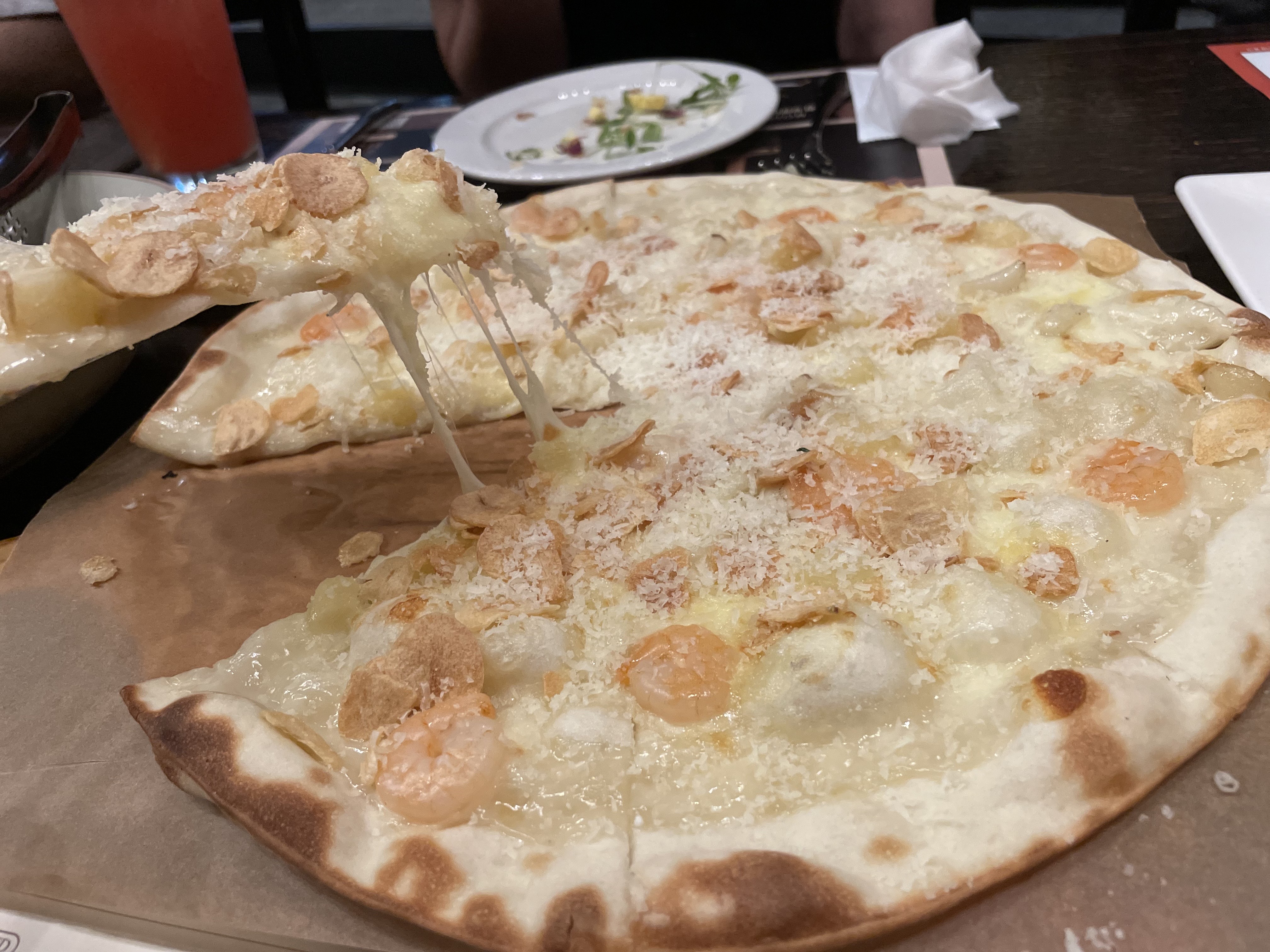 갈릭 스노잉 피자