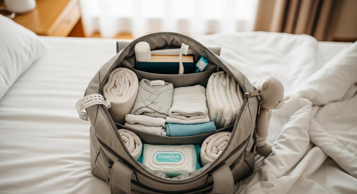 아기 병원갈때 준비물