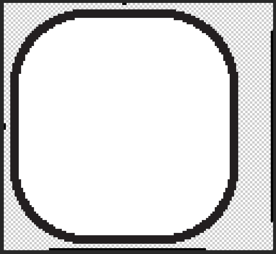 말풍선에 안티에일리어싱 없음