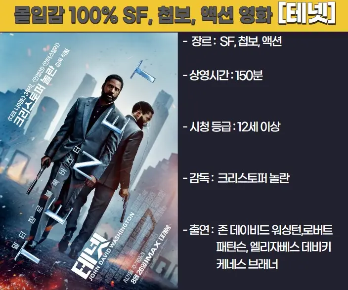 테넷 포스터