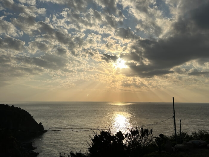 울릉도-학포노을집