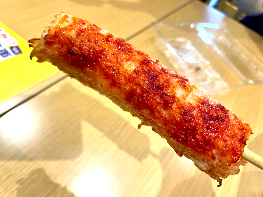 스즈카 휴게소 게살 핫바 시식