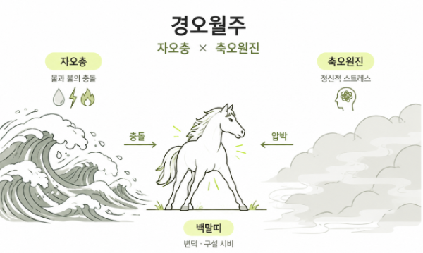 경오월주에게 닥칠 수 있는 흉한 시기와 정신 건강 관리법