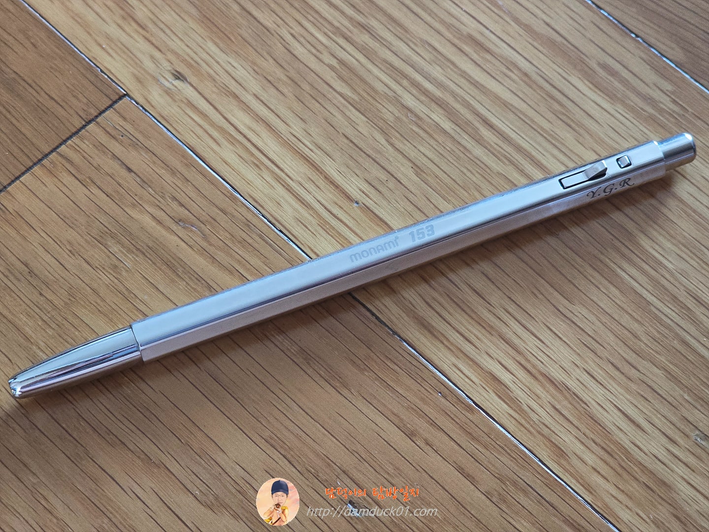 모나미 153 골드 - 화이트 골드