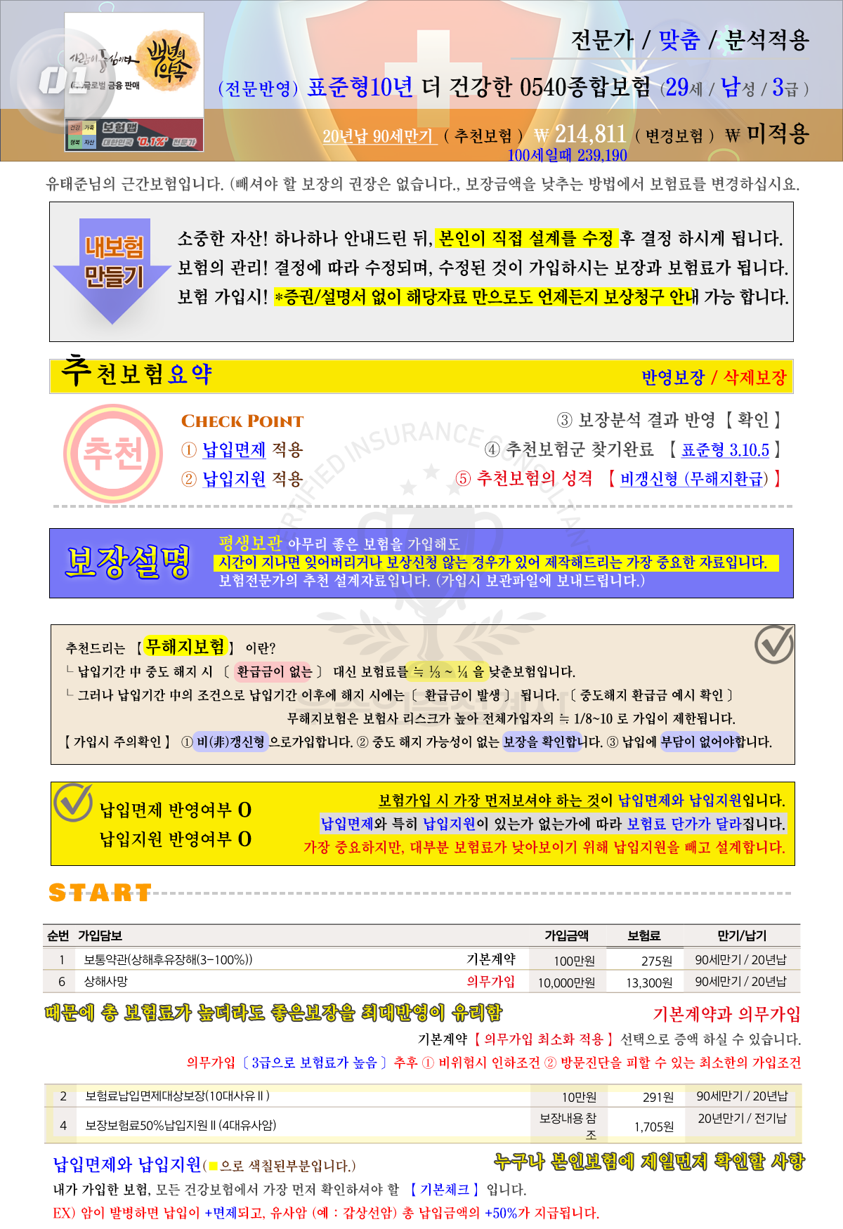근간종합보험안내