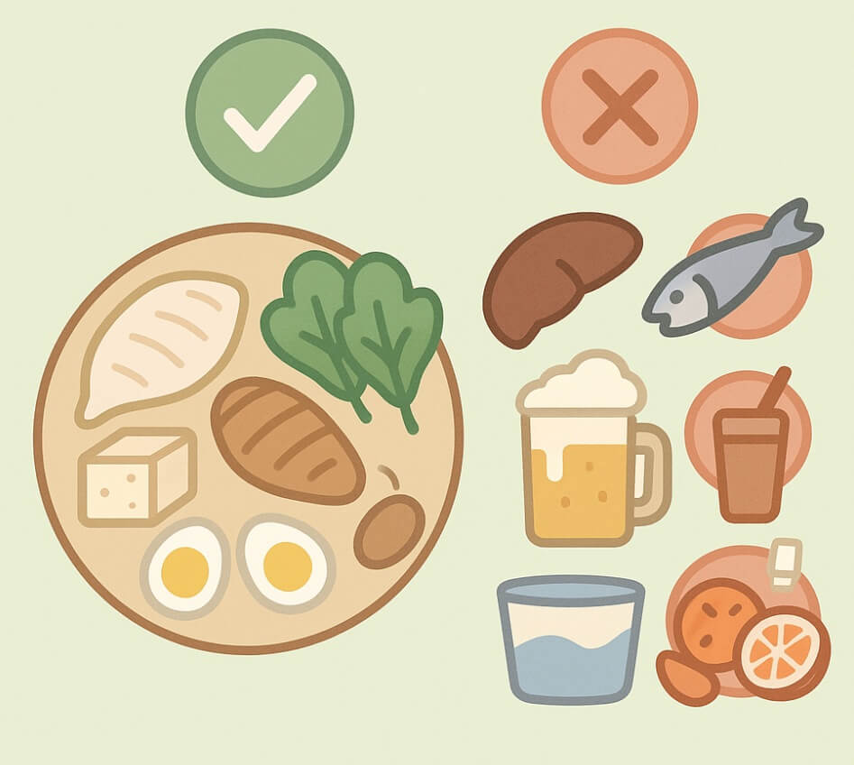 통풍에 좋은 음식