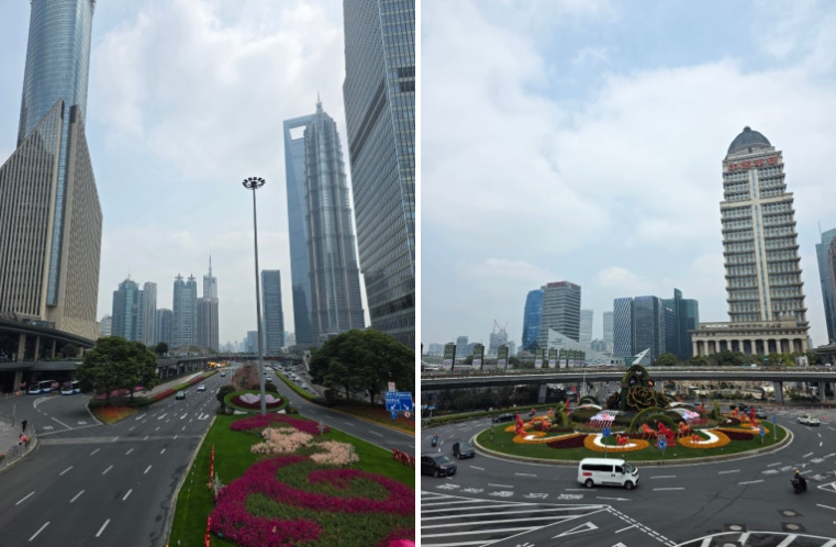 [3월 중국] 대낮의 동방명주&amp;#44; 디즈니 플래그십 스토어&amp;#44; KFC 이용기 (알리페이/현금 주문)