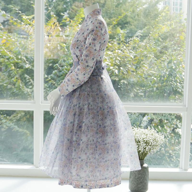 철릭원피스 (NO53) 생활한복 55~120사이즈 빅사이즈 반팔로 변경가능