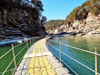 한탄강 유상절리