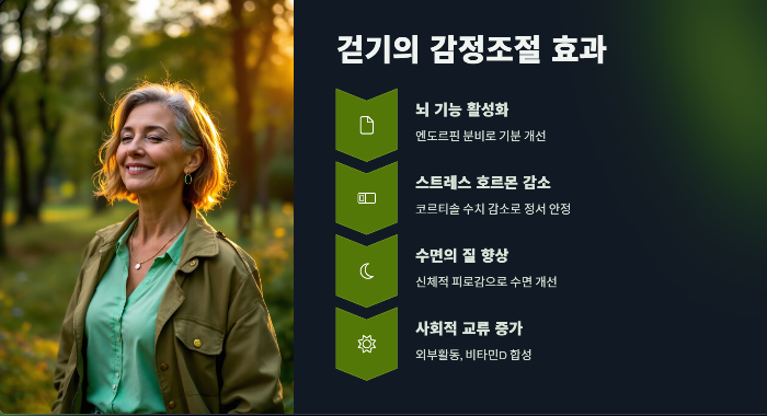 갱년기 여성 감정 기복 완화를 위한 운동별 효과 비교