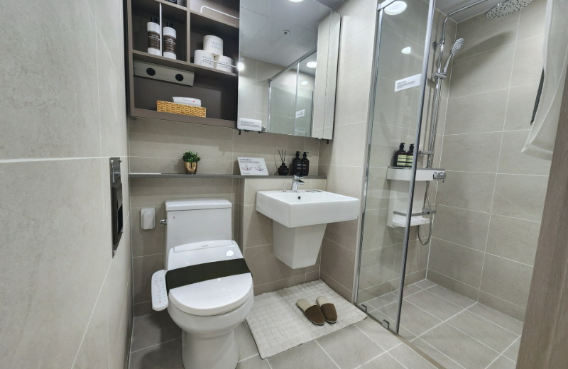 대단지 특성상 커뮤니티 시설과 관리 효율 측면에서 장점