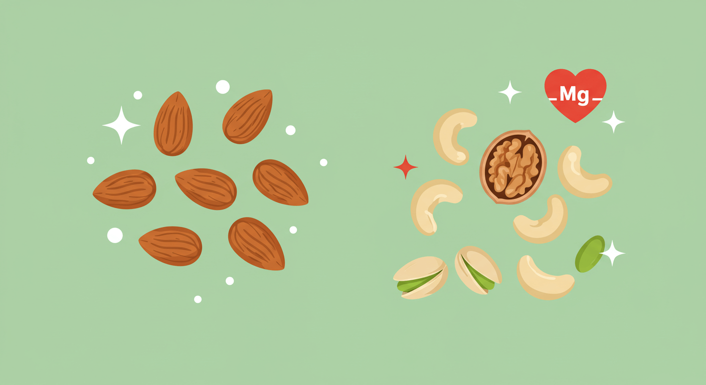 견과류: 건강한 지방과 미네랄의 힘