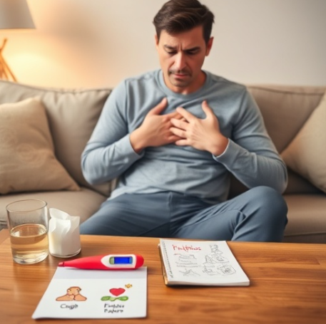 감기 vs 폐렴 구별법