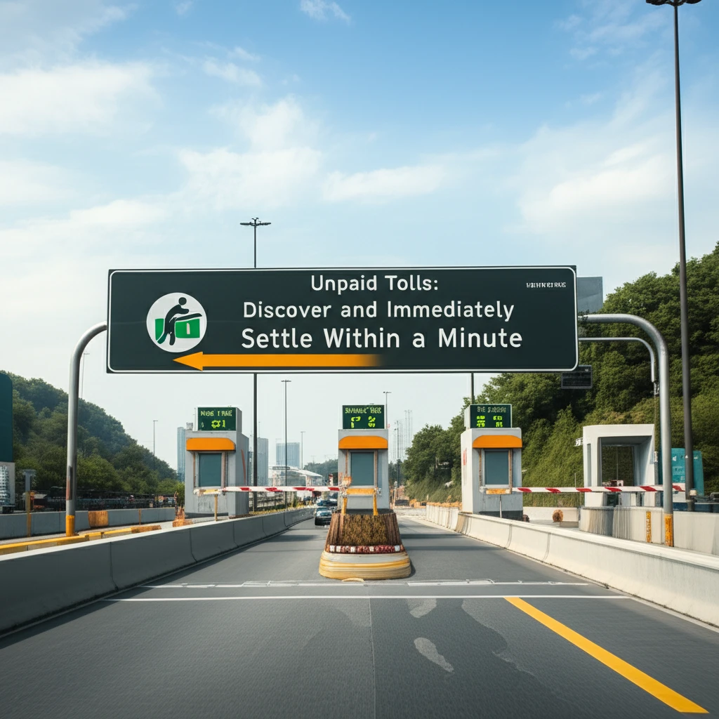 고속도로 통행료 앱으로 미납 요금 확..