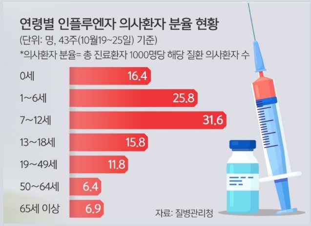 독감 인플루엔자 유행주의보