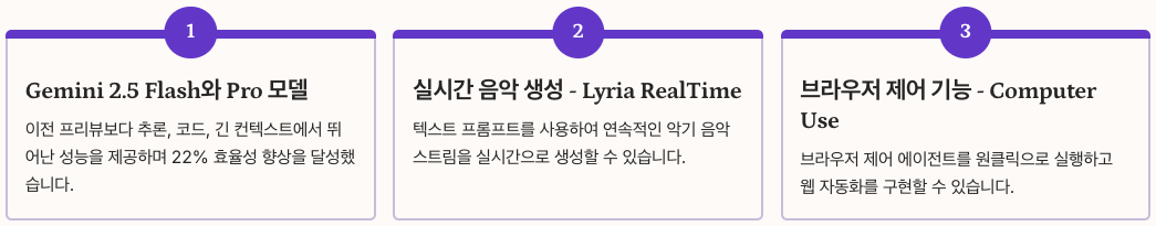 최신 Gemini 모델 및 기능 업데이트 정리