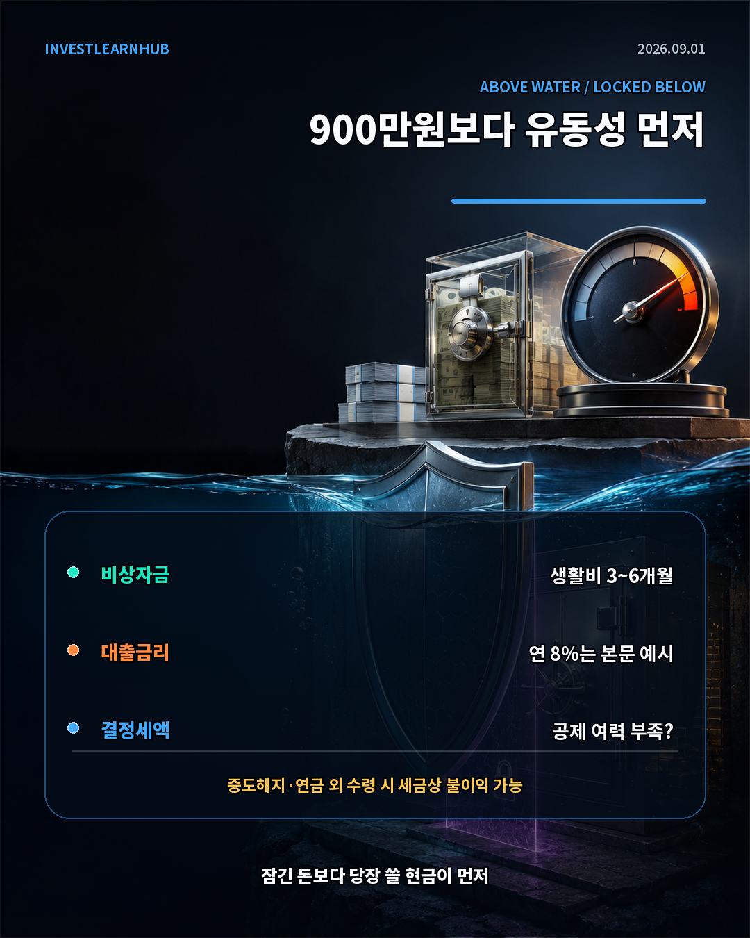 고금리 대출 비상자금 결정세액을 확인하는 연금계좌 유동성 방패