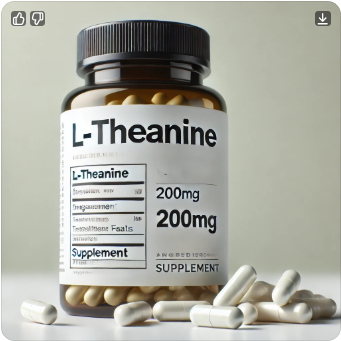 L-테아닌 캡슐 또는 성분표