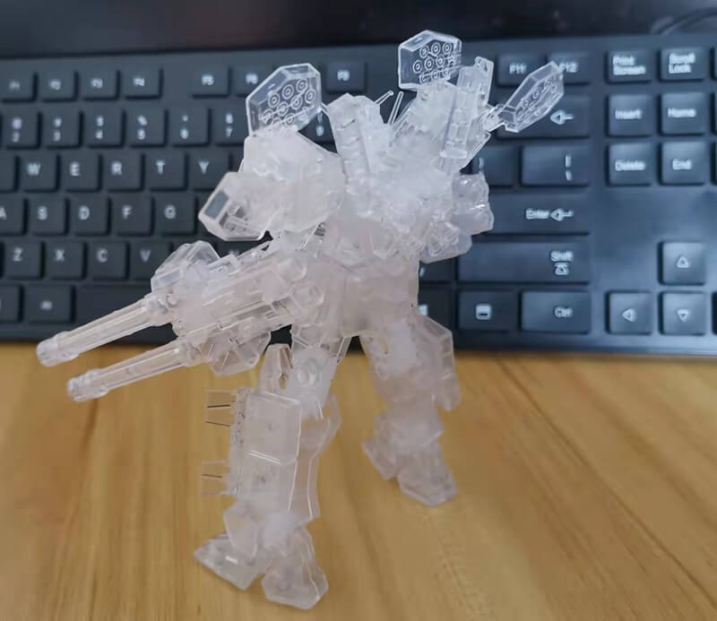 헤비암즈 클리어 모형 조립사진2