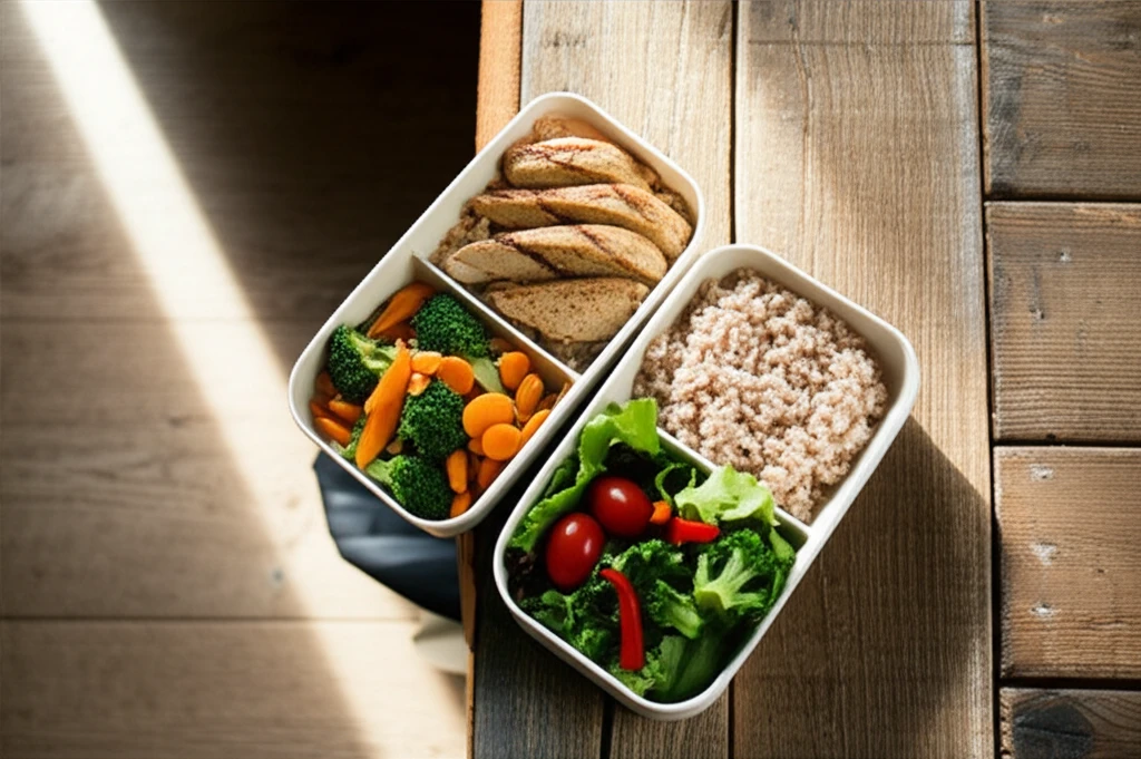 직장인 도시락, 초간단 레시피로 건강..