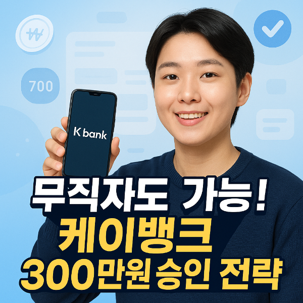 케이뱅크 무직자 비상금대출 썸네일