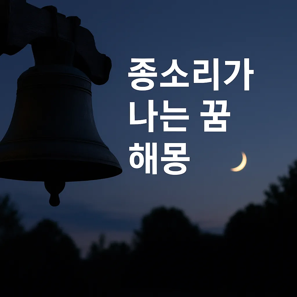 종이 울리는 꿈, 종소리가 나는 꿈