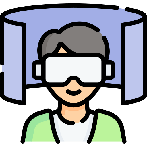 오큘러스(Oculus)는 가상 현실(VR) 헤드셋 및 관련 기술을 개발하는 회사입니다