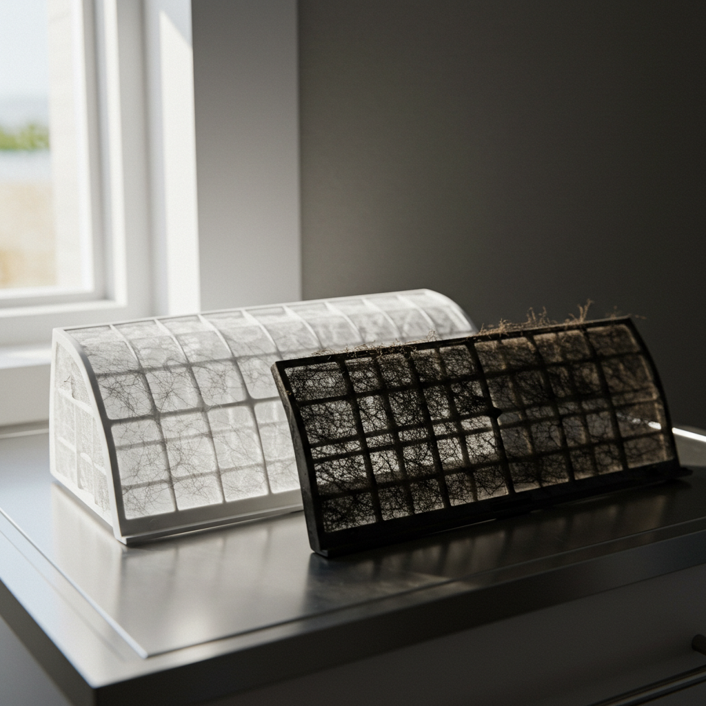 에어컨 필터 청소와 교체 주기