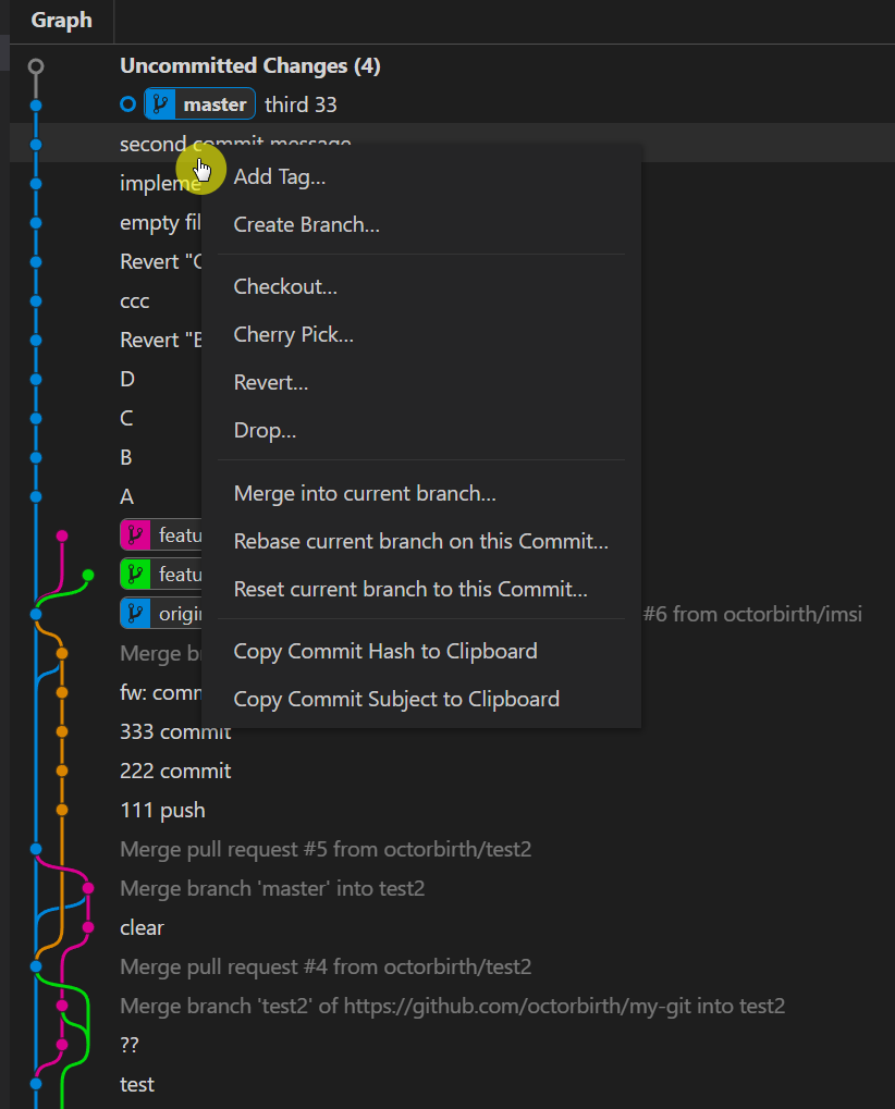 Git Graph