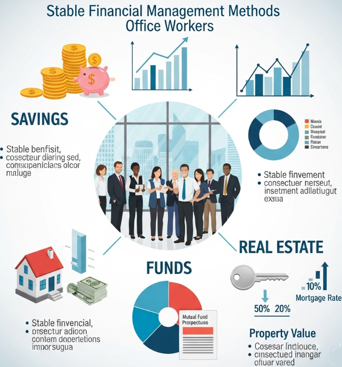 직장인을 위한 안정적 재테크 방법 적금, 펀드, 부동산