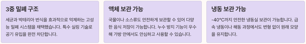 스타벅스 BPA-free 실리콘푸드백의 특징 정리 이미지