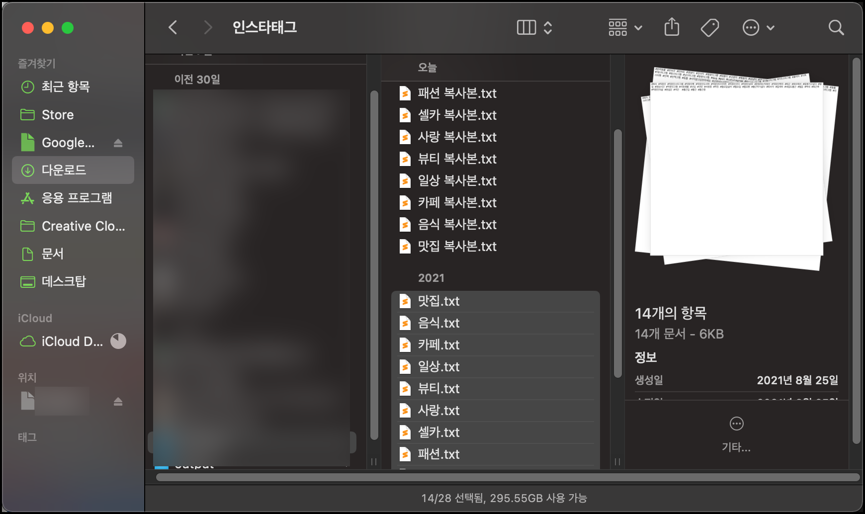 파일 복사본