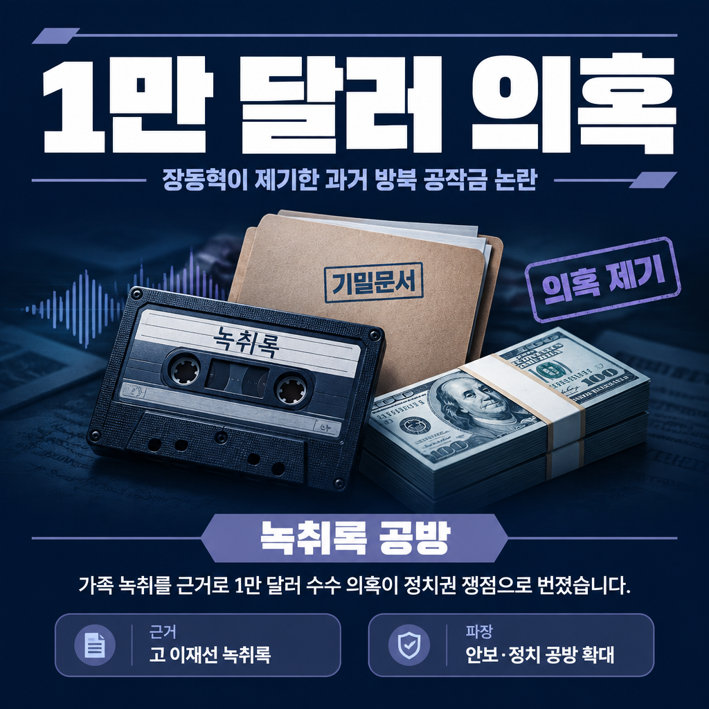 1만 달러 의혹
