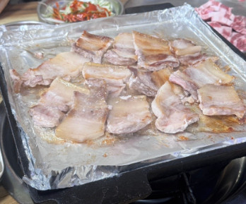 백반기행 보은 제철나물 고기밥상
