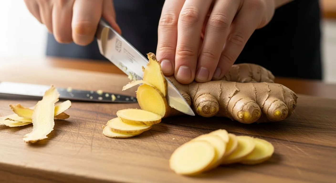생강청 만들기 겨울철 감기 예방 레시피