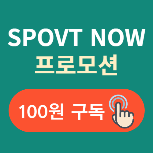 스포티비 나우 가격 할인 프로모션