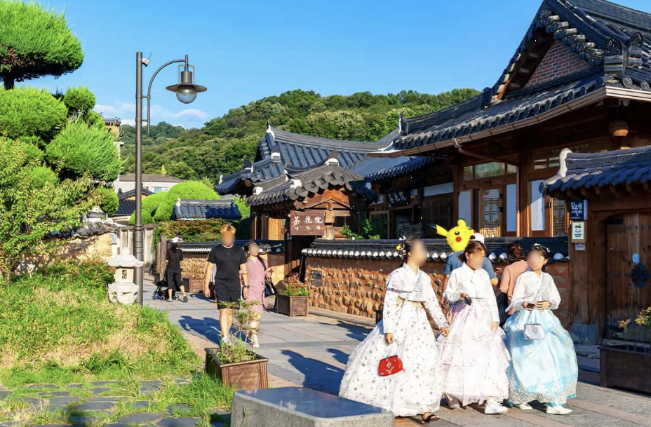 전주 한옥마을 이미지