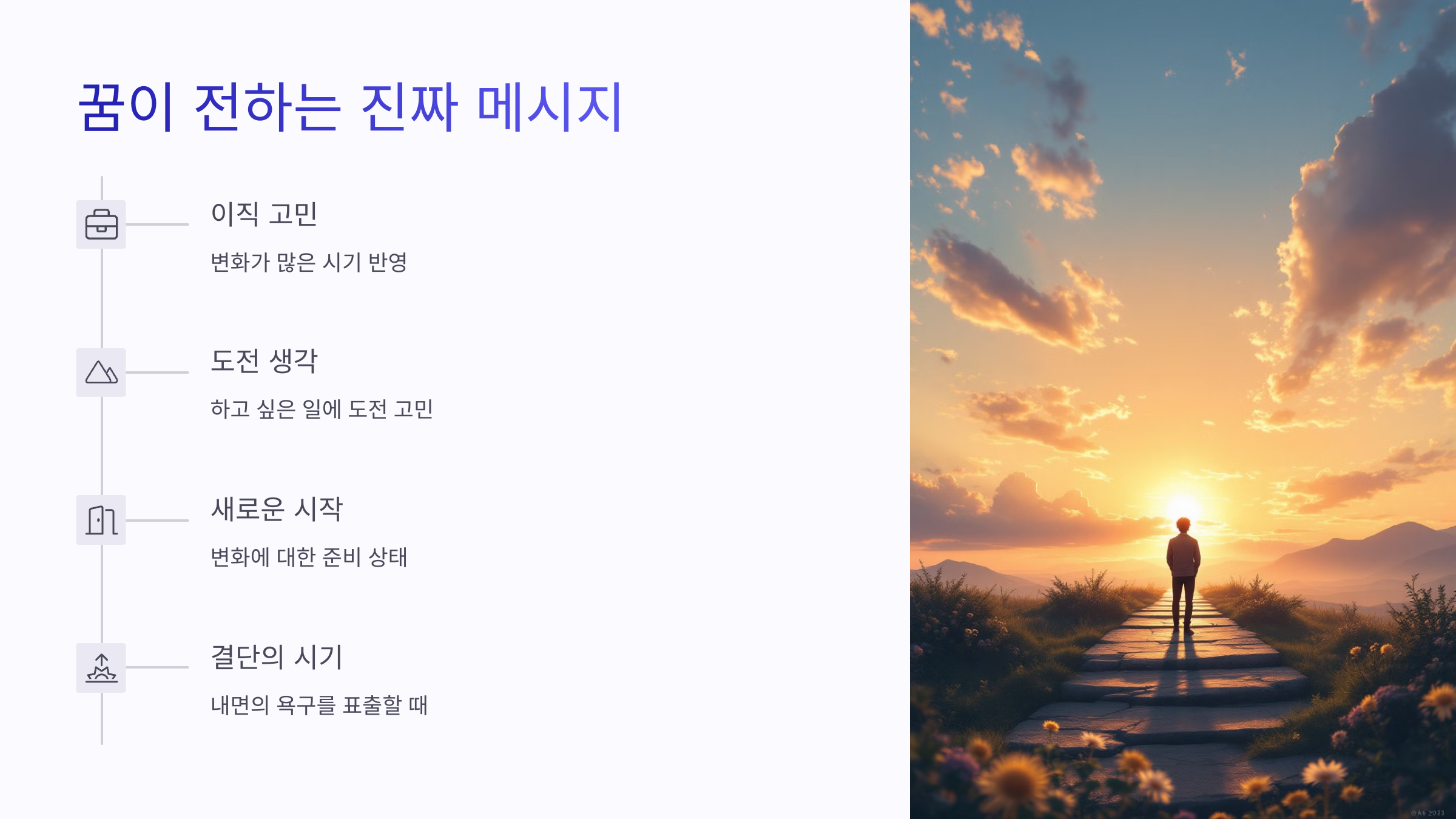 꿈이 전하는 진짜 메시지