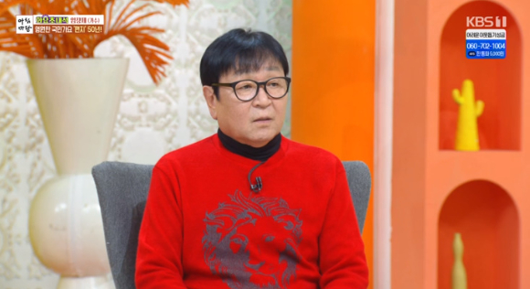 가수 임창제가 KBS1 &#39;아침마당&#39;에 출연해 대화를 나누고 있다. [사진=KBS 방송화면 캡처]