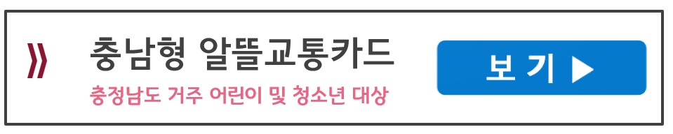 충남형 알뜰교통카드